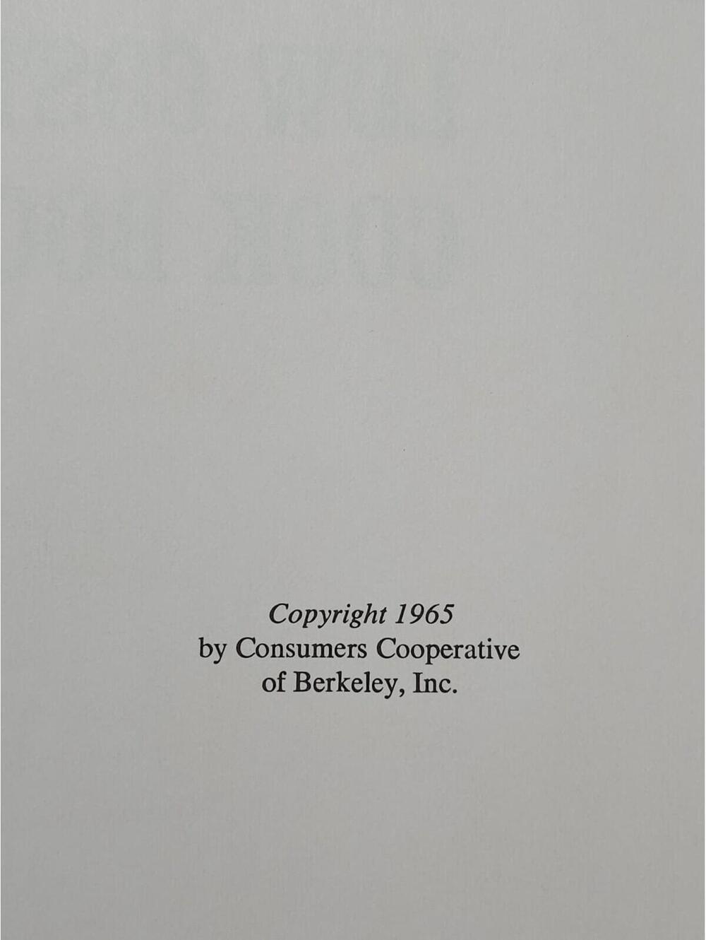 The Co-Op Low Cost Cook Book, Berkeley 1965 1st Printing Only 5k Printed RARE - Picture 7 of 10